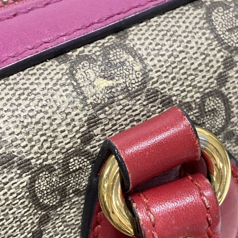 Gucci GG Plus GG Supreme 409529 Beige X Red X Multi Leather