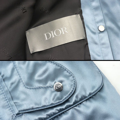 Dior Stussy Bomber Jacket Size 48 Blue