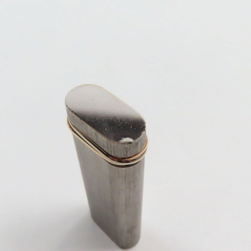 Cartier Trinity Oval Roller Type Smoking Toy Gas Lighter