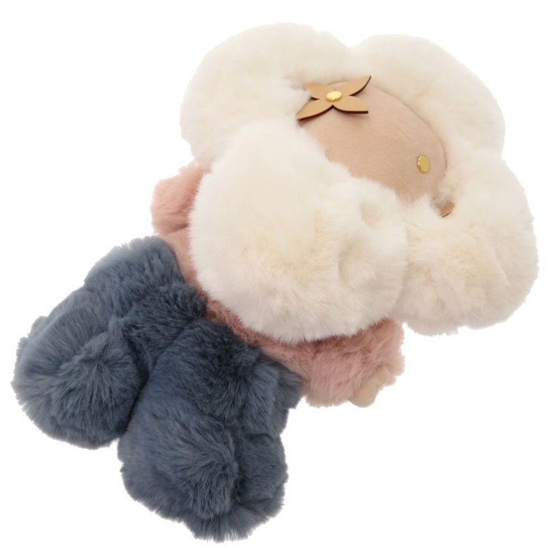Louis Vuitton Monogram Flower Deux Viviennes Gi0445 Plush Leather Plush White