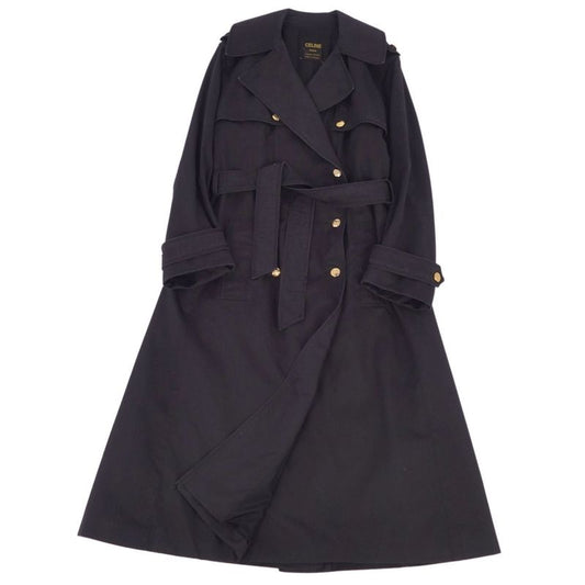 Vintage Celine Coat Trench Coat Cotton