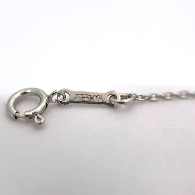 Tiffany & Co Cross Necklace Ec22790 Silver