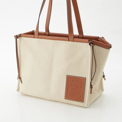 Loewe Cushion Tote Large Canvas Anagram Long Shoulder Tote Handbag 33002ab90