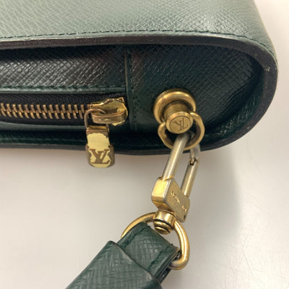 Louis Vuitton Taiga Baikal Clutch Bag M30184 Green