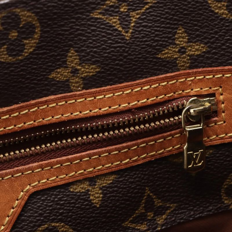 Louis Vuitton Monogram Cabas Alto M51152 Leather Tote Bag Shoulder Hand A4