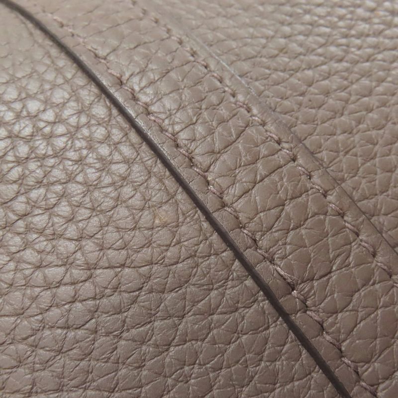 Hermes Picotin Lock MM Etan Silver Hardware Handbag Taurillon Women