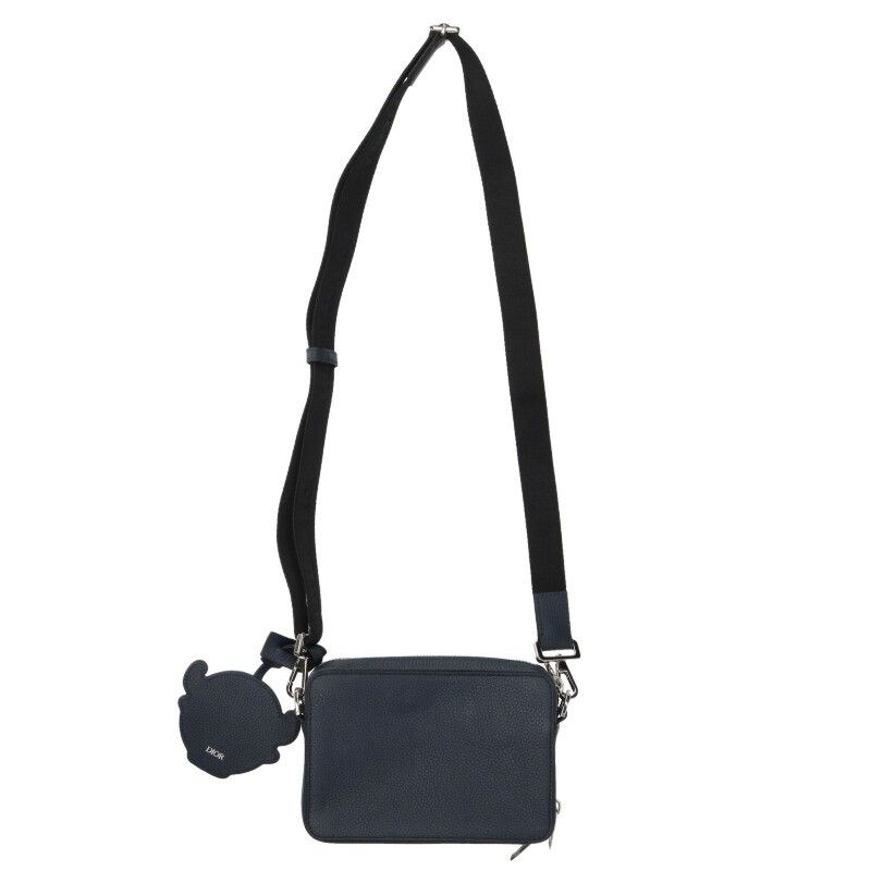 Dior X Stussy 2esbc119gds Calfskin Shoulder Bag Men's TU