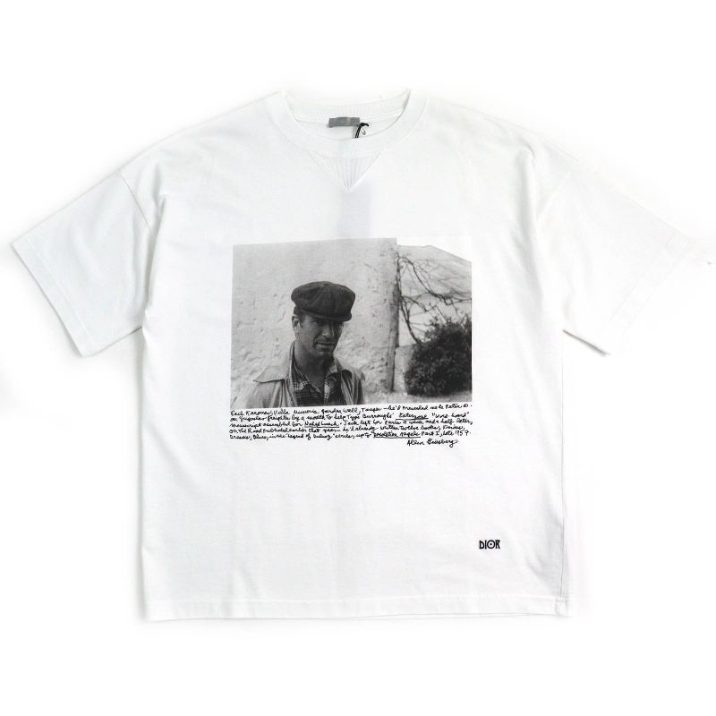 DIOR Homme DIOR Homme 293j673a0554 100% Cotton Oversized Short Sleeve T-shirt