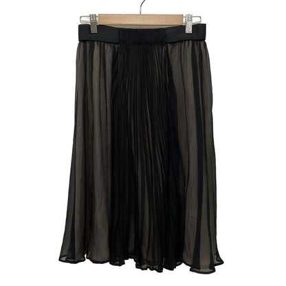 Fendi Long Skirt Size 40 M Women - Black And Beige See-through