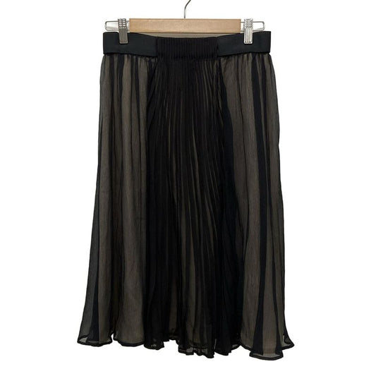 Fendi Long Skirt Size 40 M Women - Black And Beige See-through