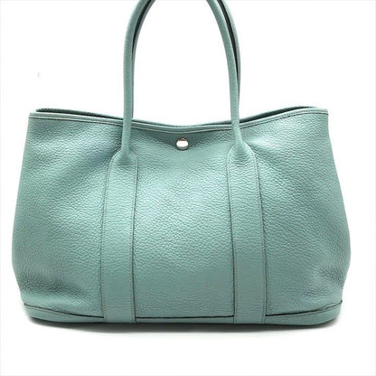 Hermes Garden Party PM Negonda Tote Purse Blue