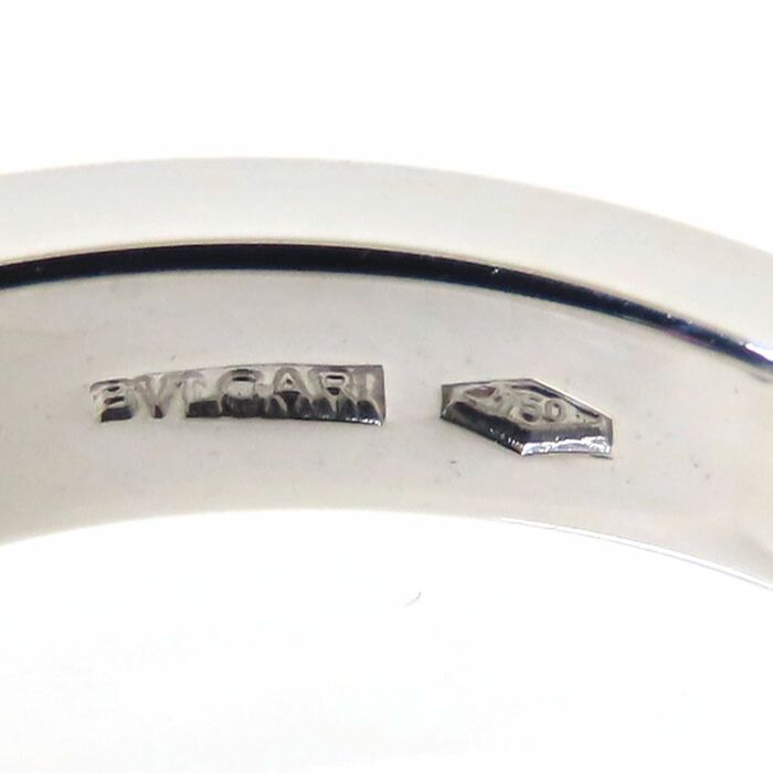 Bvlgari Bulgari Allegra Multicolor Stone Ring 18K White Gold 750 White Gold