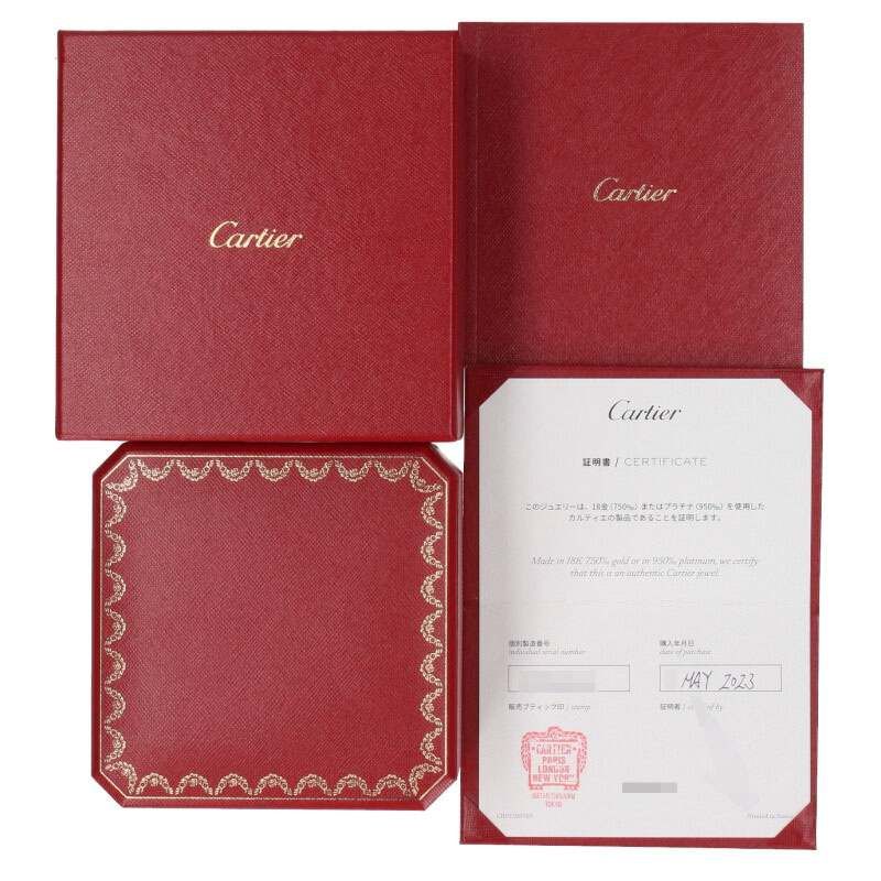 Cartier LOVE Bracelet Love Bracelet New Shape 18K White Goldbracelet Men's 17