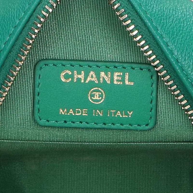 Chanel Matelasse Round Chain Wallet Shoulder Bag Men's