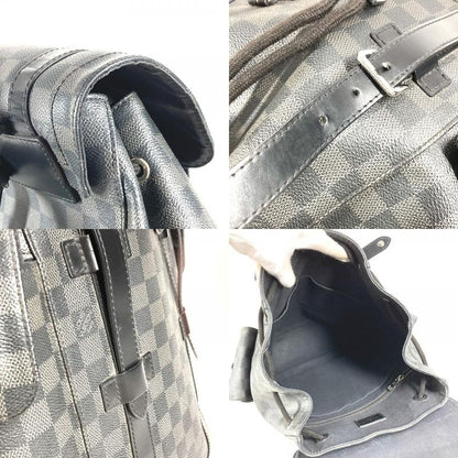 Louis Vuitton Backpack Sac Christopher MM Christopher MM N41379 Damier Graphite