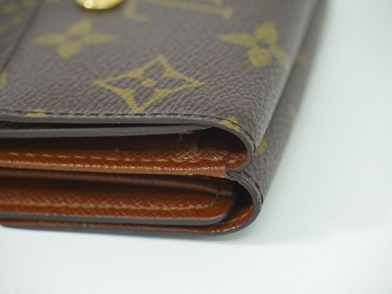 Authentic Louis Vuitton LV Porte Monebier Carte Cles Di Monogram Fold Wallet