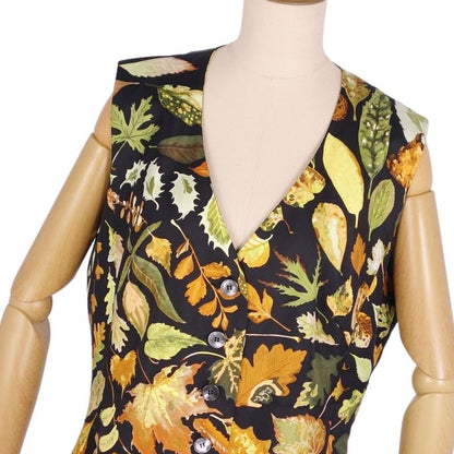 Hermes Vest Margiela Period Gilet All-over Silk Top