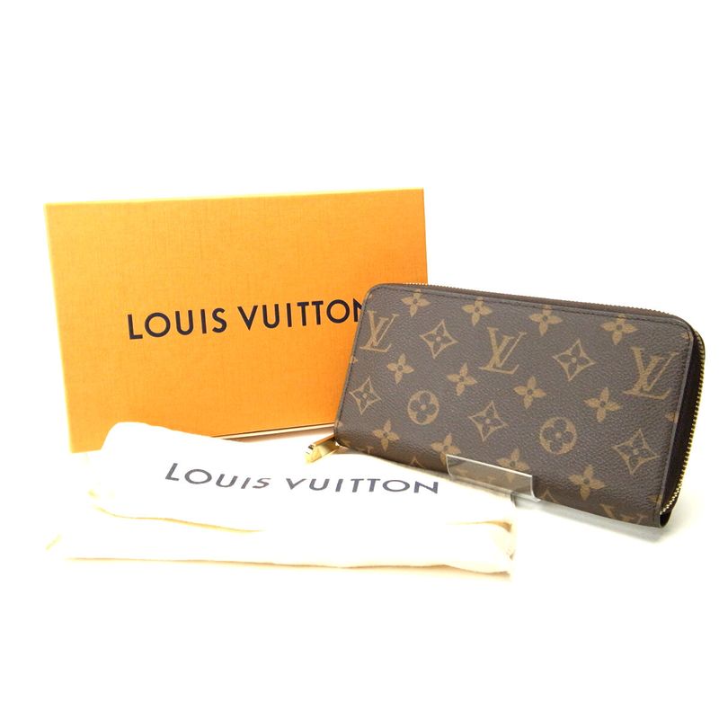Louis Vuitton Zippy Wallet M42616 Monogram Long Wallet With Coin Purse Pawnbroke