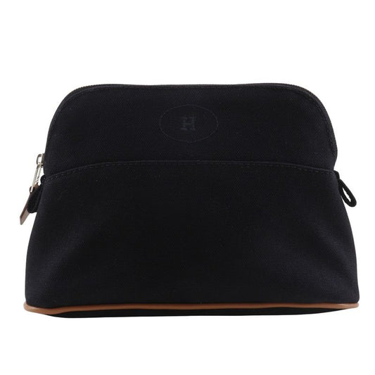 Hermes Bolide Pouch Mini Cotton Noir Black Women's Pouch