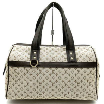 Louis Vuitton M92310 Josephine GM Handbag Beige/brown Monogram Mini Canvas