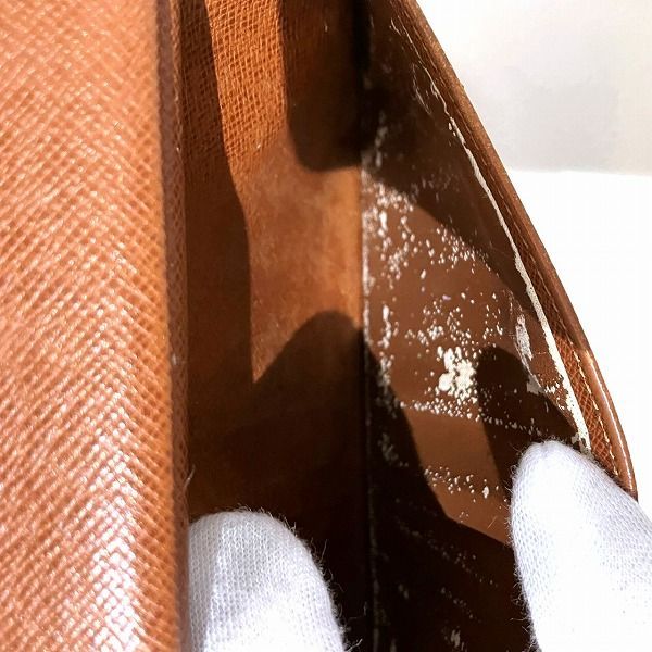 Louis Vuitton Monogram Porte-tresor Etui Papier M61202 Trifold Wallet Unisex