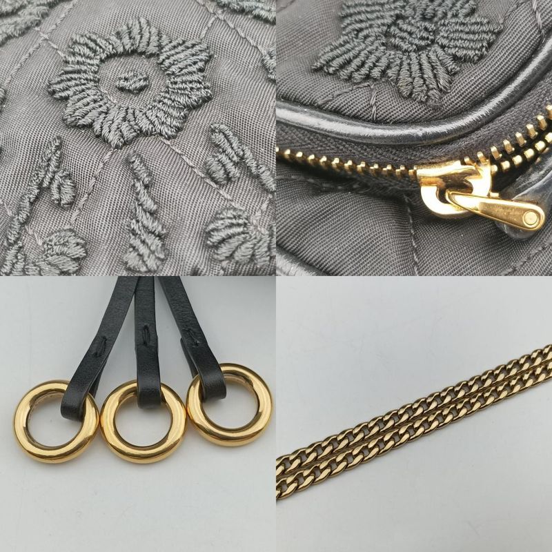 Prada Corsair Quilted Tessuto Black Nylon 180/c