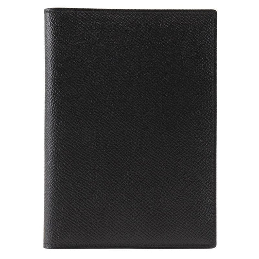 Bvlgari Leather Black Unisex Notebook Cabas