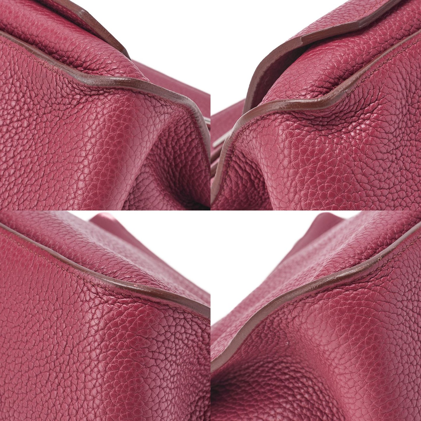 Hermes Gipsyère 34 Shoulder Bag Taurillon Clemence Tosca (silver Hardware)