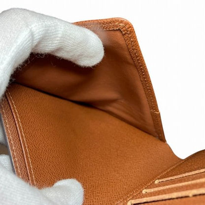 Louis Vuitton Monogram Portefeuille James M60251 Billfold Wallet Unisex