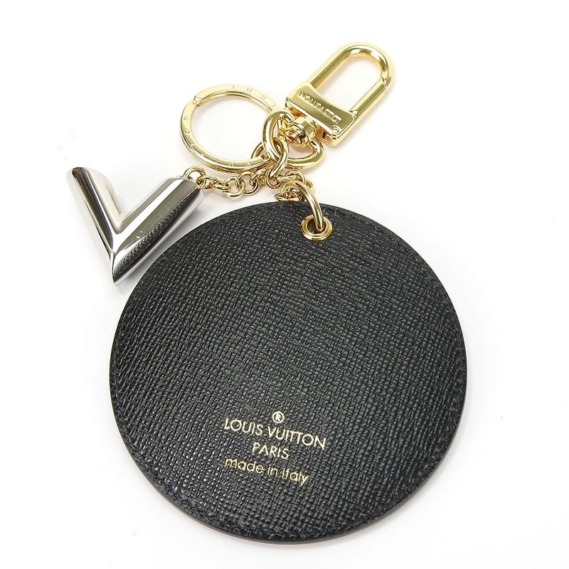 Louis Vuitton Key Ring Porte Cles Night Light Mp1842 Monogram Reverse Leather