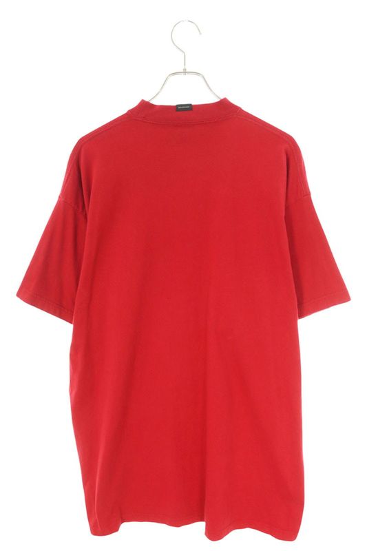 Balenciaga 24SS 739028 Tpve2 Kisses Letter Print Oversized T-shirt Men's 2