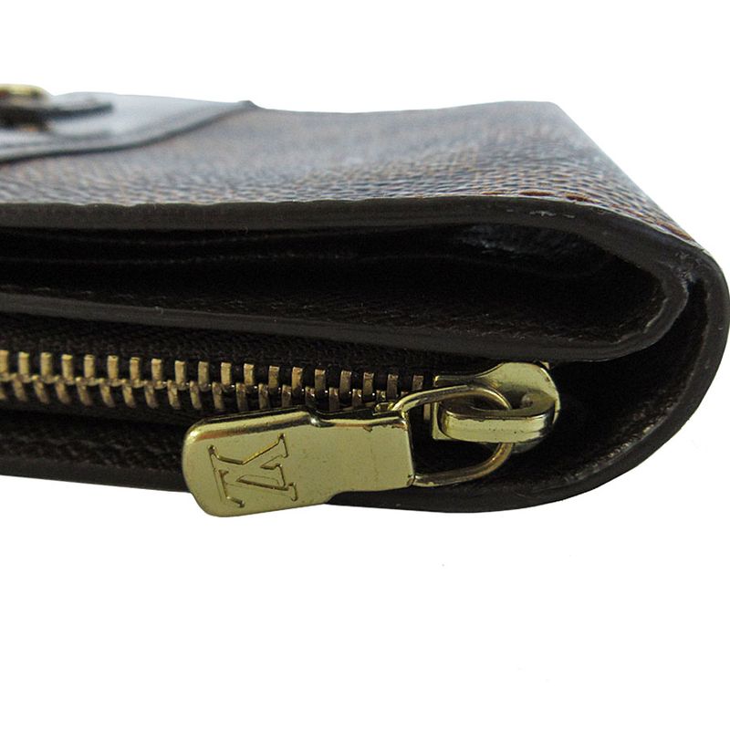 Louis Vuitton Bifold Wallet Damier Compact Zip N61618