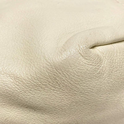 Bottega Veneta Handbag Double Knot Ivory Leather