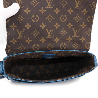 Louis Vuitton Monogram District PM NV3 Shoulder Bag Blue M23785 RFID 90298081