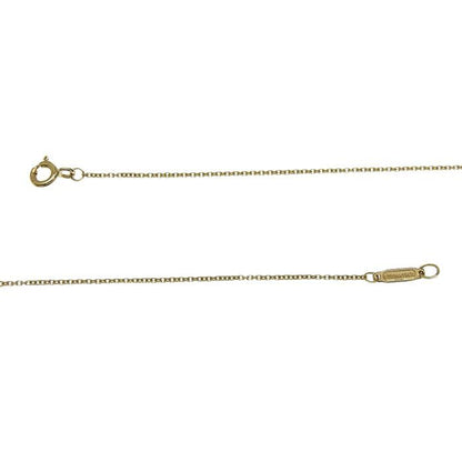 Tiffany & Co Jean Schlumberger Diamond Necklace 18K Yellow Gold Pt950 750