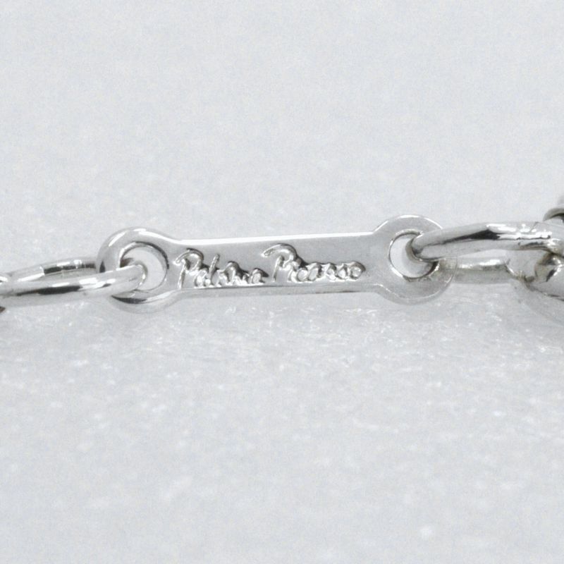 Tiffany & Co Loving Heart Paloma Picasso 925 Silver Ladies 2.8g Necklace
