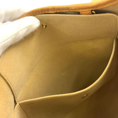 Louis Vuitton Galleria PM Monogram Leather × PVC Brown Shoulder Bag Gold M56382