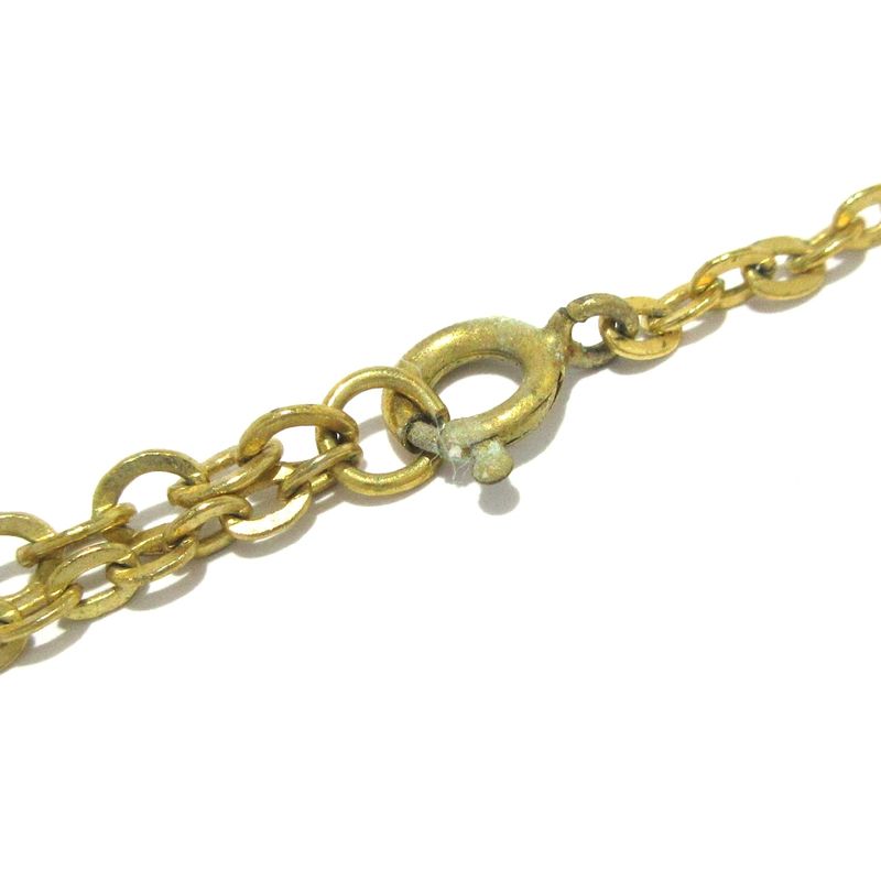 Dior/christian Dior Necklace - Gold CD Motif