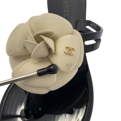 Chanel | Camellia Corsage Coco Mark Flip Flops