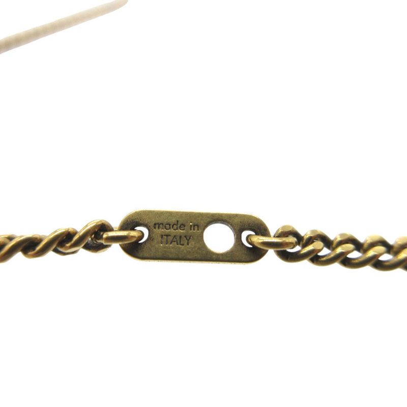 Louis Vuitton LV Animal's Zoom Kun Mp2928 Necklace Metal/enamel Gold/blue/pink