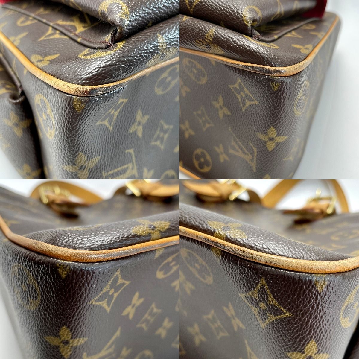 Louis Vuitton Monogram Multiply Cité M51162 Handbag Ladies Gold Hardware