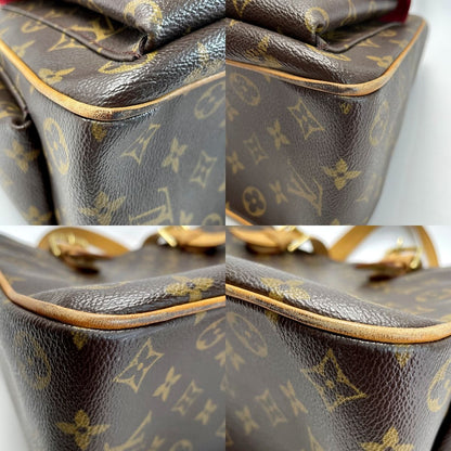 Louis Vuitton Monogram Multiply Cité M51162 Handbag Ladies Gold Hardware