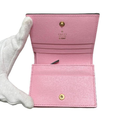 Gucci Bifold Wallet Bananya Collaboration 701009 Leather Pink Blue Yellow Gucci