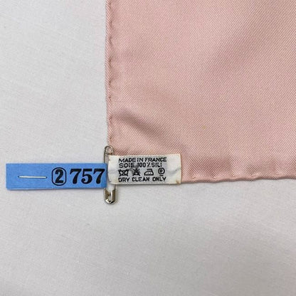Hermes Scarf Carr 90 Ec21137 Pink Gray