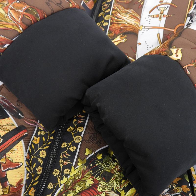 Hermes Margiela Period Mythologies Des Hommes Brown Men's Legends Twill Silk