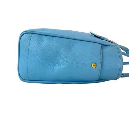 Loewe Heritage Logo Shape Pressed Leather Tote Bag Handbag