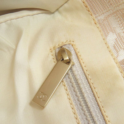 Chanel New Travel Line MM Tote Bag Nylon Jacquard Women