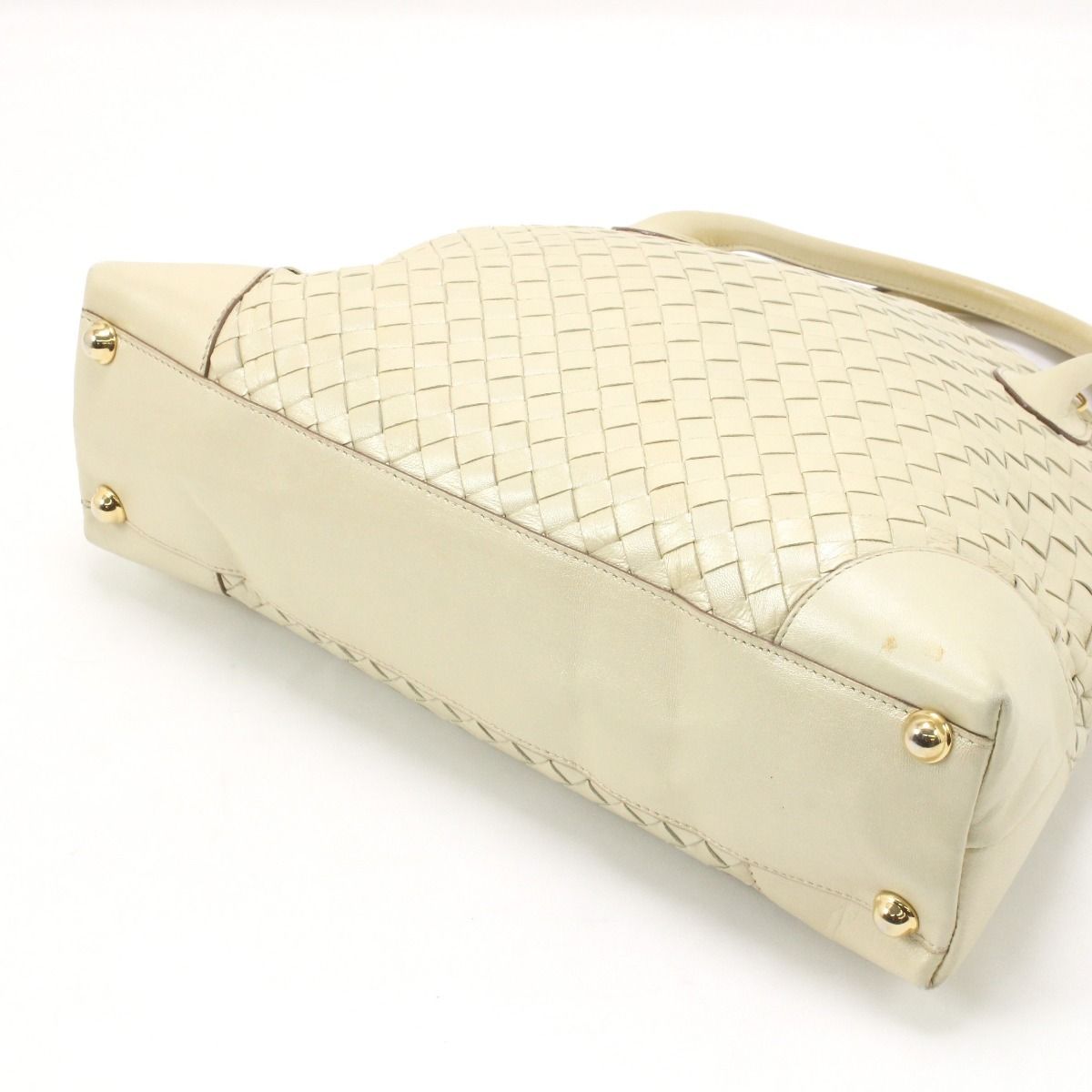 Bottega Veneta Handbag Old Type Ivory