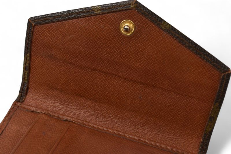 Louis Vuitton Wallet Louis Vuitton Monogram Fold Wallet No.190 Vintage Antique
