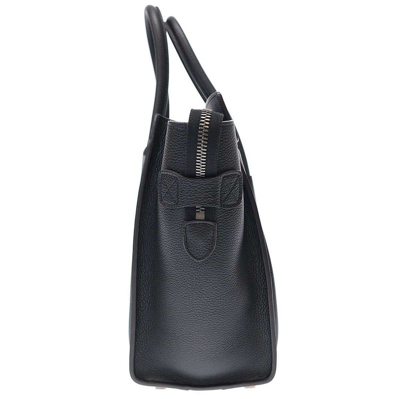 Celine Luggage Micro Shopper Handbag 189793dru 38no E-at-1201 Black